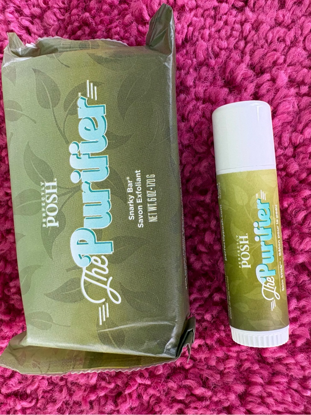 PERFECTLY POSH 2pc Bundle -The Purifier Snarky Bar and Skinstick